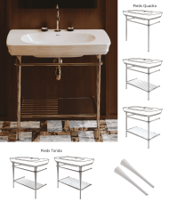 copy of Lavabo avec colonne Civitas - The.artceram