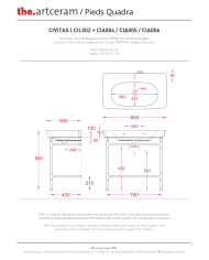 Lavabo 90cm Civitas - The.artceram