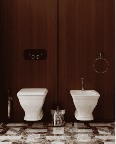 copy of Lavabo avec colonne Civitas - The.artceram