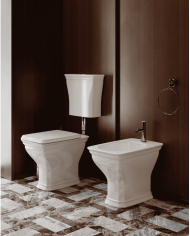 WC à poser sortie horizontale 36x54cm Civitas - The.artceram