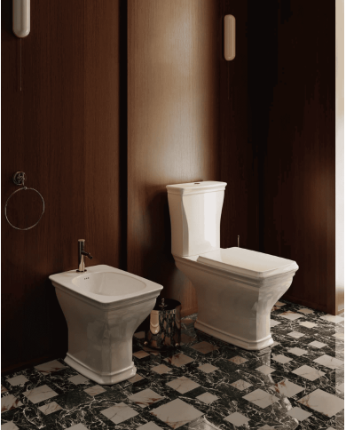 copy of Lavabo avec colonne Civitas - The.artceram