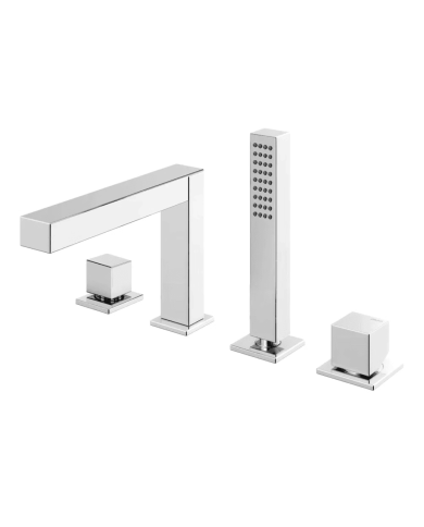 Mitigeur bain / douche 4 trous Escudo - Bruma