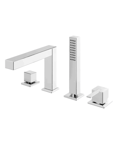 Mitigeur bain / douche 4 trous Escudo - Bruma