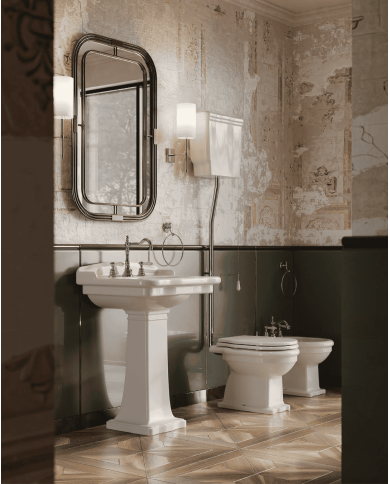 copy of Lavabo avec colonne Civitas - The.artceram