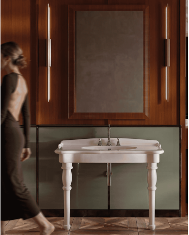 copy of Lavabo avec colonne Civitas - The.artceram