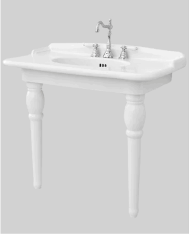 copy of Lavabo avec colonne Civitas - The.artceram