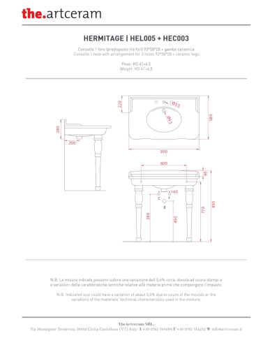 copy of Lavabo avec colonne Civitas - The.artceram