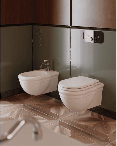 copy of Lavabo avec colonne Civitas - The.artceram