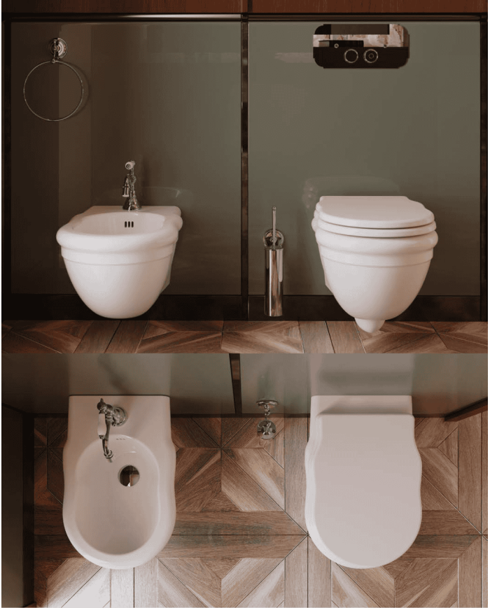 WC suspendu 36x55cm Hermitage - The.artceram