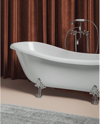 Baignoire 170x80cm Hermitage - The.artceram