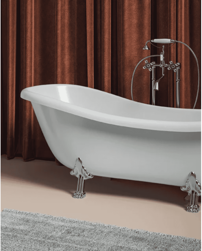 Baignoire 170x80cm Hermitage - The.artceram