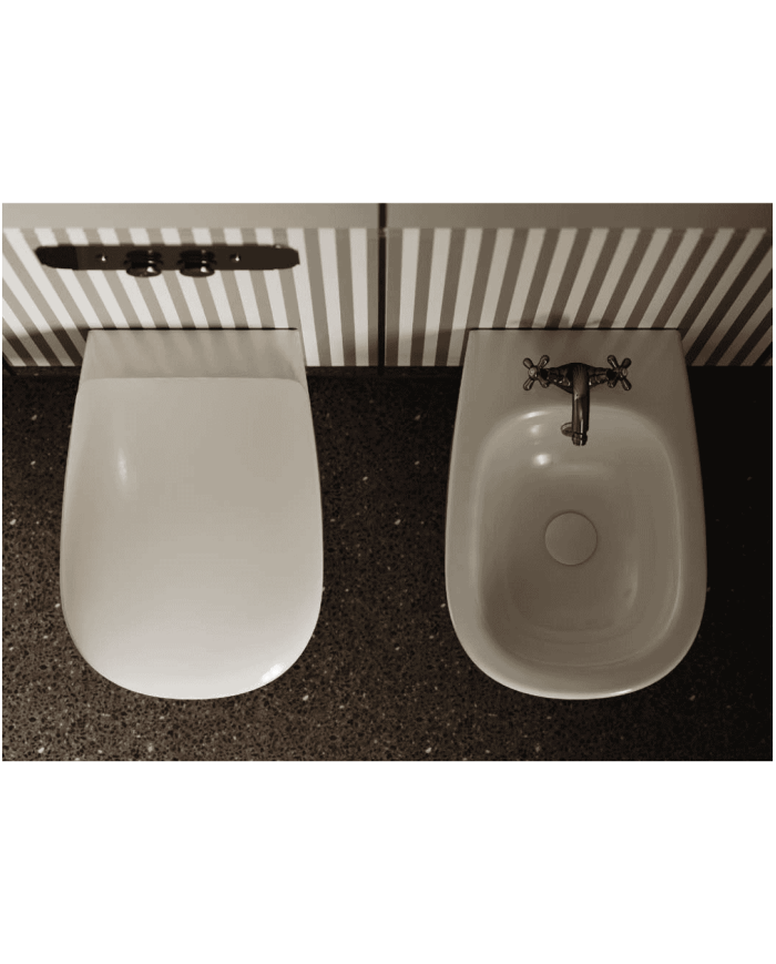 Wc suspendu sans bride 37x52cm Atelier - The.artceram