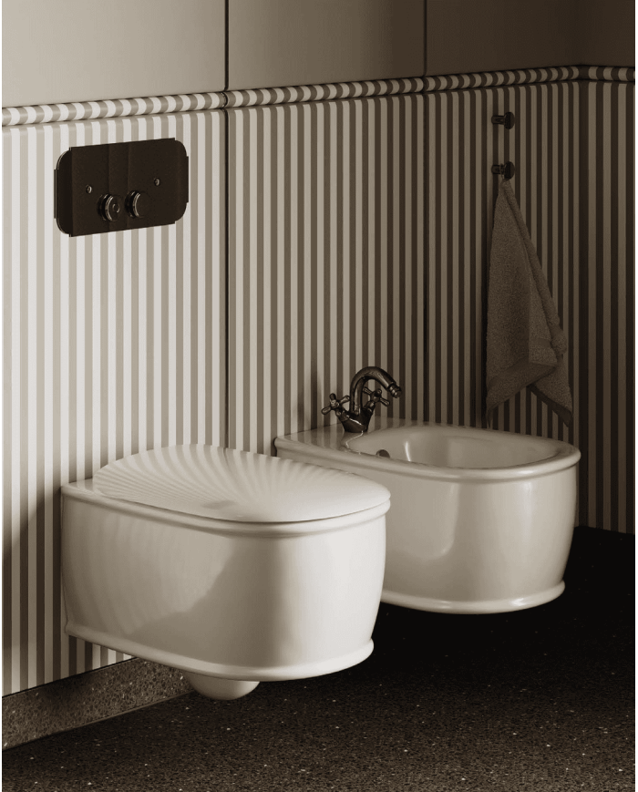 Wc suspendu sans bride 37x52cm Atelier - The.artceram
