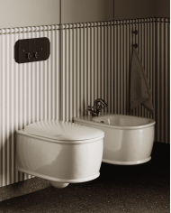 Wc suspendu sans bride 37x52cm Atelier - The.artceram