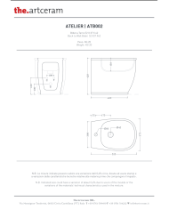 Bidet à poser filomur 37x52cm Atelier - The.artceram