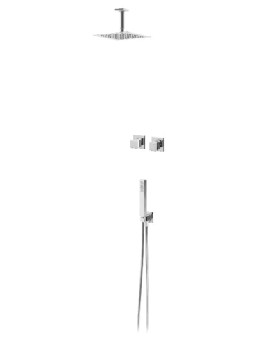 Kit de douche horizontal Escudo 2 - Bruma