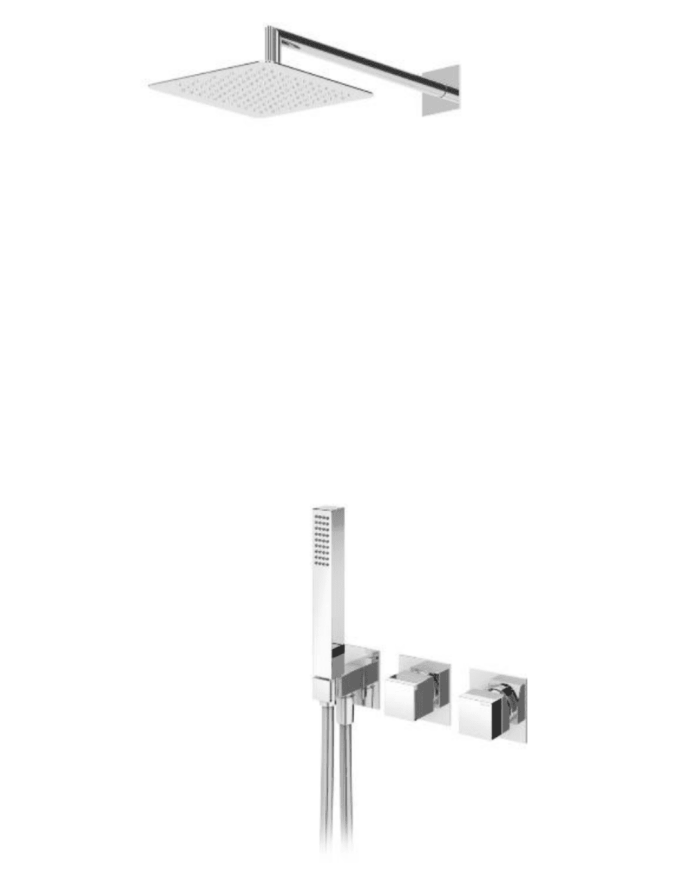 Kit de douche encastré Escudo 4 - Bruma