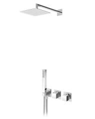 Kit de douche encastré Escudo 4 - Bruma