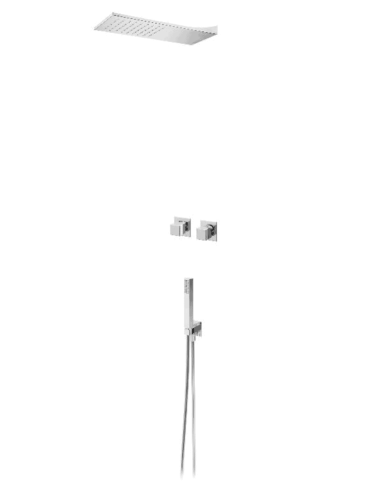 Kit douche plafond Escudo - Bruma