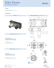 Kit douche plafond Escudo - Bruma