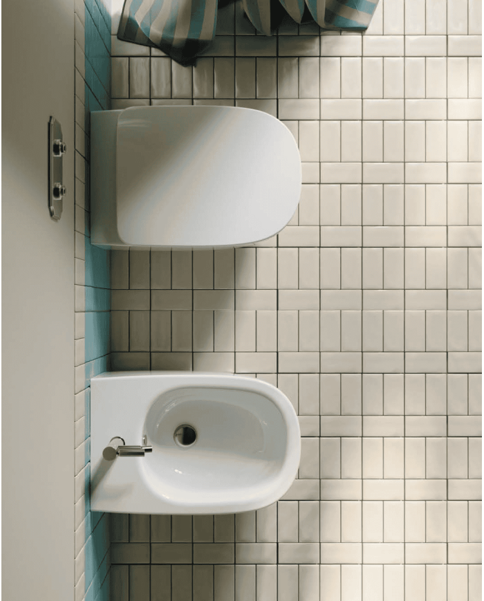 Bidet à poser filomur 36x54cm Seta - The.artceram
