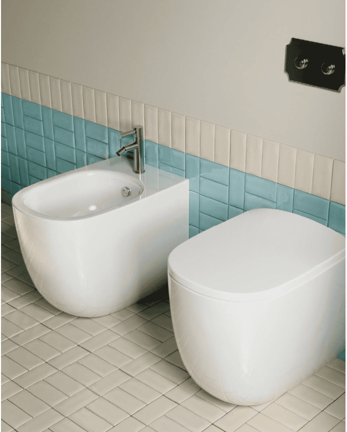 Bidet à poser filomur 36x54cm Seta - The.artceram
