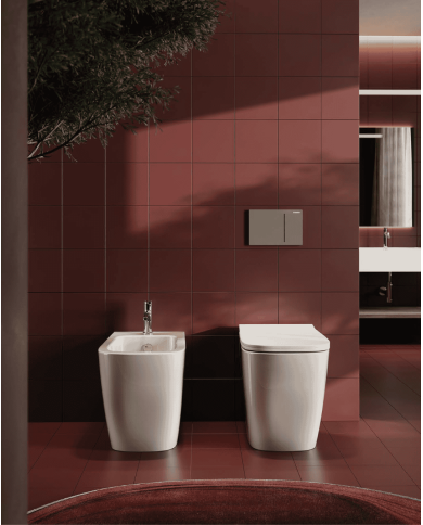 Wc à poser filomur 36x52cm A16 - The.artceram