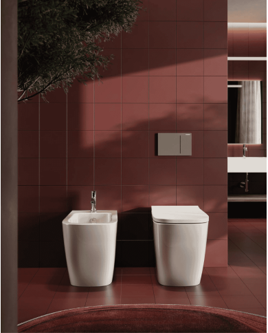 copy of Lavabo avec colonne Civitas - The.artceram