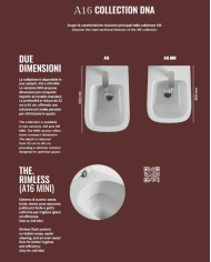 Bidet à poser filomur 36x52cm A16 - The.artceram