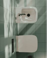 Bidet suspendu mini 36x45cm A16 - The.artceram