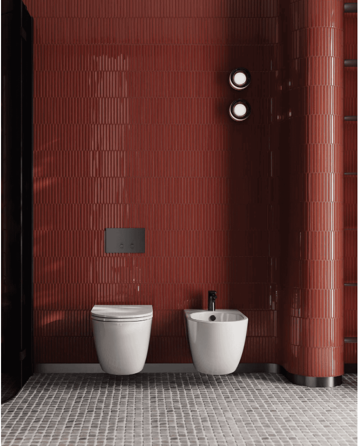 Bidet suspendu 37x53cm Vita - The.artceram