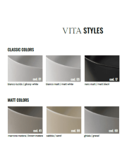 Bidet suspendu 37x53cm Vita - The.artceram