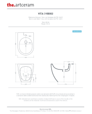 Bidet à poser 37x53cm Vita - The.artceram