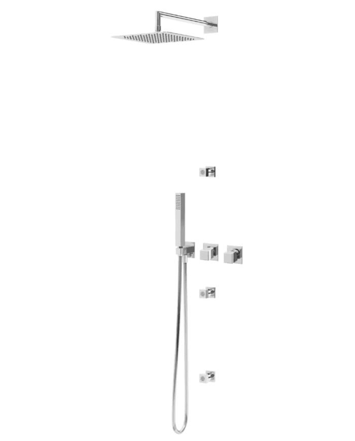 Kit douche encastré Escudo 6 - Bruma