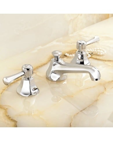 Mélangeur lavabo 3 trous bec bas vidage Horus