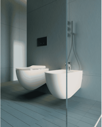 copy of Lavabo avec colonne Civitas - The.artceram
