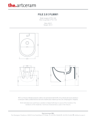 Bidet suspendu 37x52cm File - The.artceram