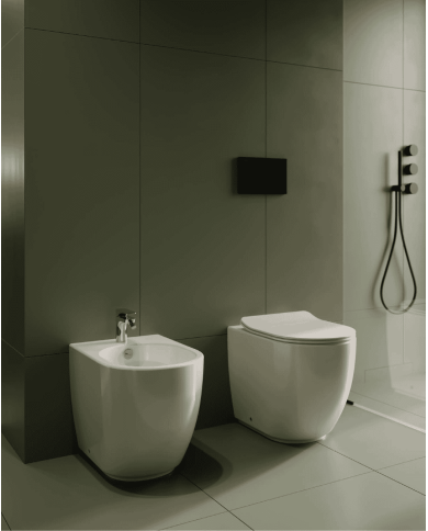 copy of Lavabo avec colonne Civitas - The.artceram