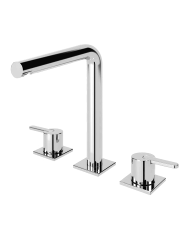 Mitigeur lavabo 3 trous Lusa - Bruma