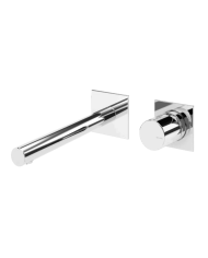 Mitigeur lavabo monocommande mural Lusa - Bruma
