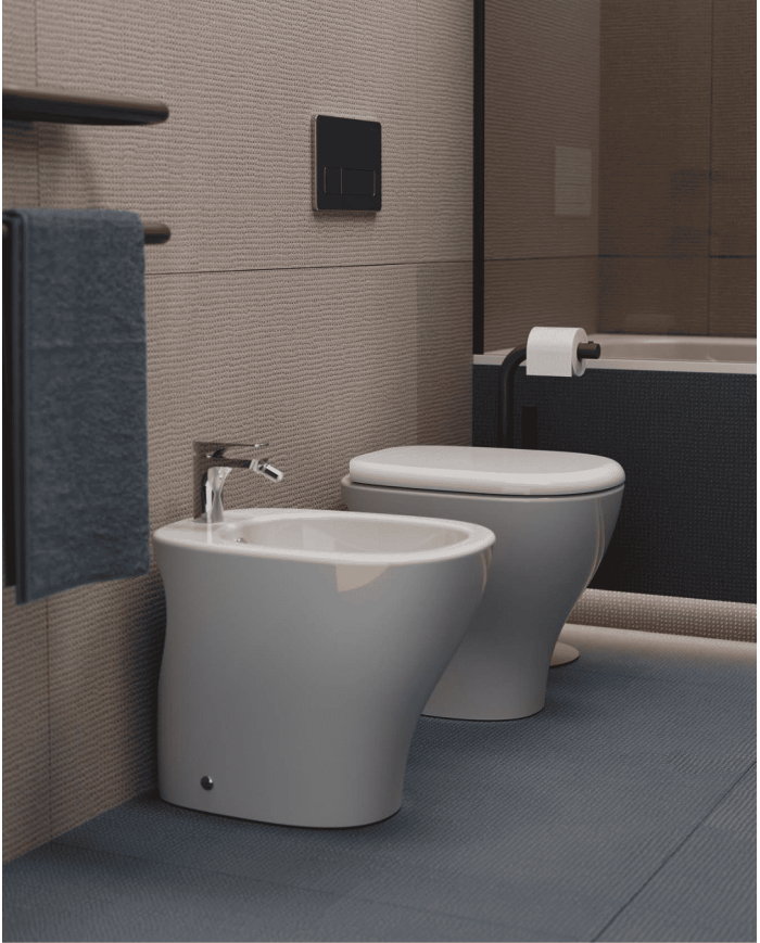 Bidet à poser 36x52cm Ten - The.artceram