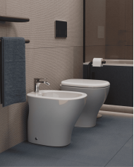 Bidet à poser 36x52cm Ten - The.artceram