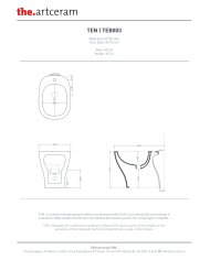 Bidet à poser 36x52cm Ten - The.artceram