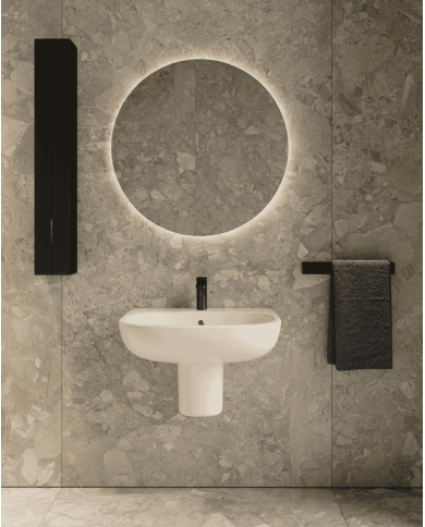 copy of Lavabo avec colonne Civitas - The.artceram