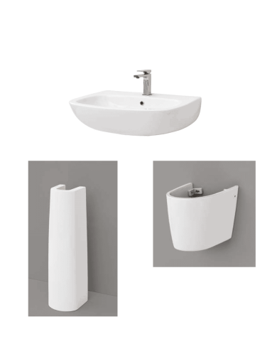 copy of Lavabo avec colonne Civitas - The.artceram