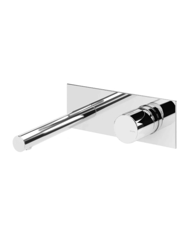 Mitigeur lavabo rosace unique Lusa - Bruma