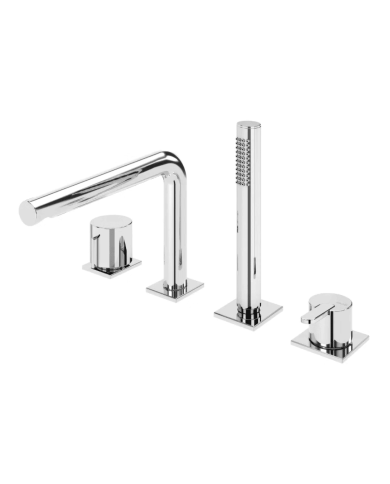 Mitigeur bain / douche 4 trous Lusa - Bruma