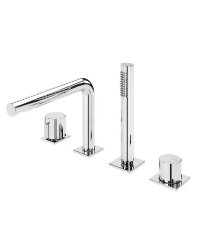 Mitigeur bain / douche 4 trous Lusa - Bruma