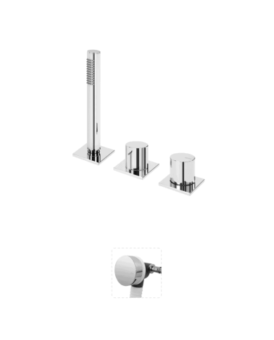 Kit bain douche sur plan Lusa - Bruma