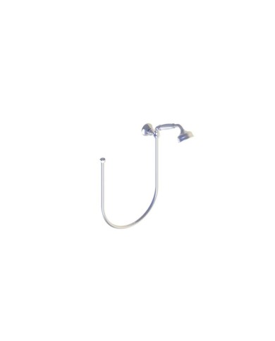 Garniture de douche avec crochet mural Ascott - Horus
